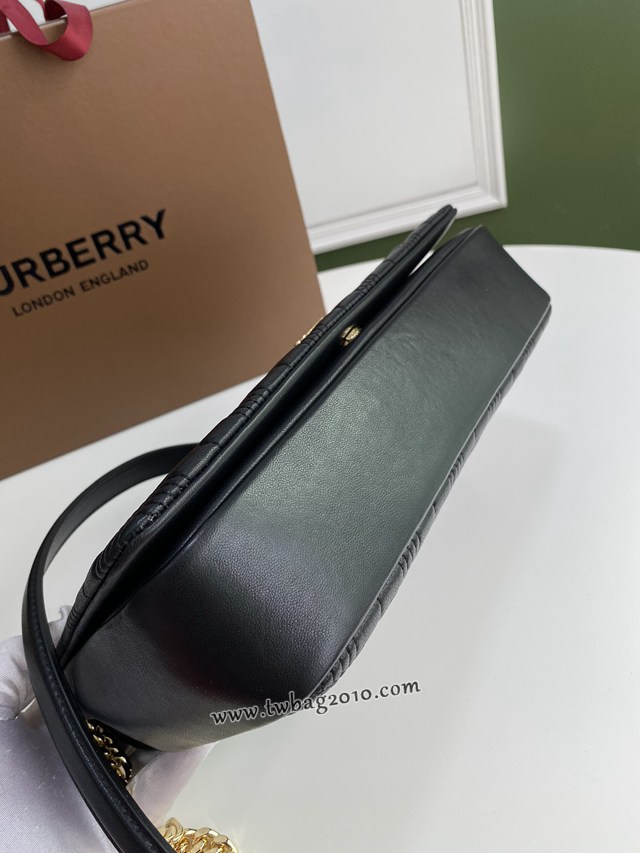 Burberry專門店新款大號羊皮TB蘿拉包 巴寶莉鏈條單肩斜挎女包 yxb1254